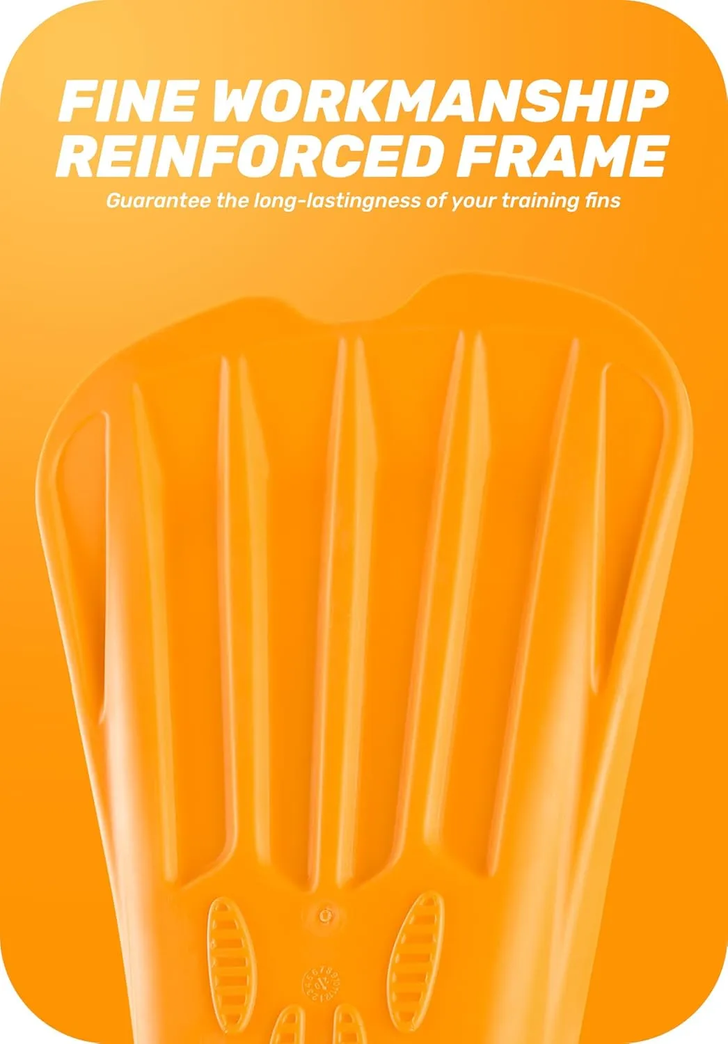 CAPAS Swim Training Fins Comfortable Silicone Lap Swimming Short Blade Floating Flippers with Mesh Bag for Adult Men Women Build Leg Strength