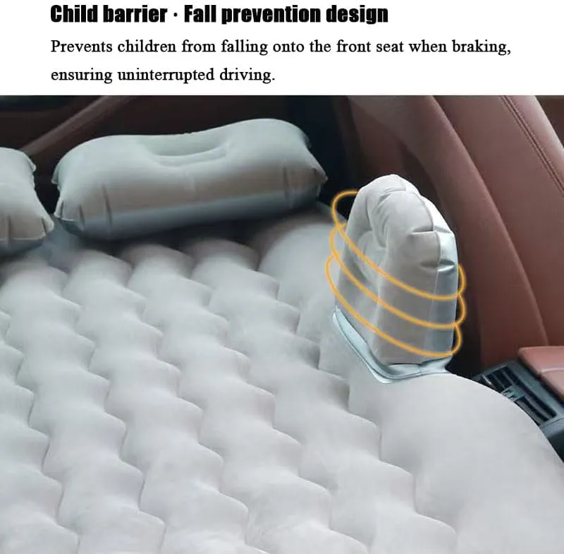 Car Air Mattress for Haval Cool Dog 2022–2025, Inflatable Back Seat Sleeping Pad with Pump & 2 Pillows, Folding Portable Camping Bed for Travel& Road Trips,Blue