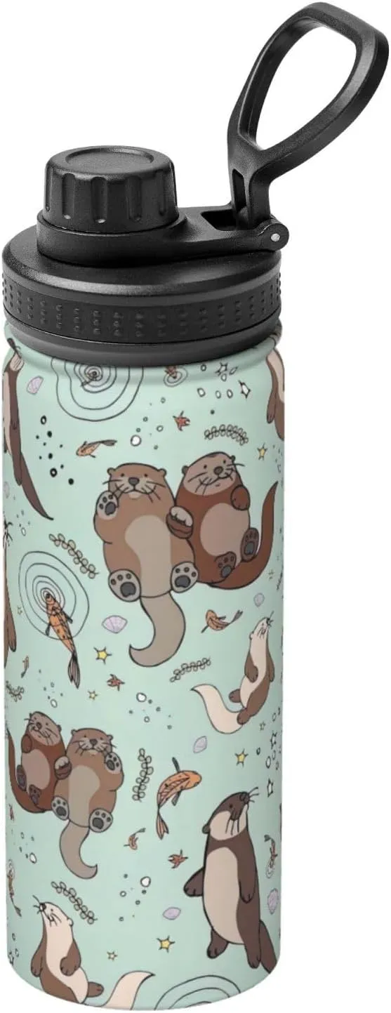 Cartoon Cute 18oz Sports Insulated Bottle For Outdoor Activities,Your Ideal Companion Staying Hydrated