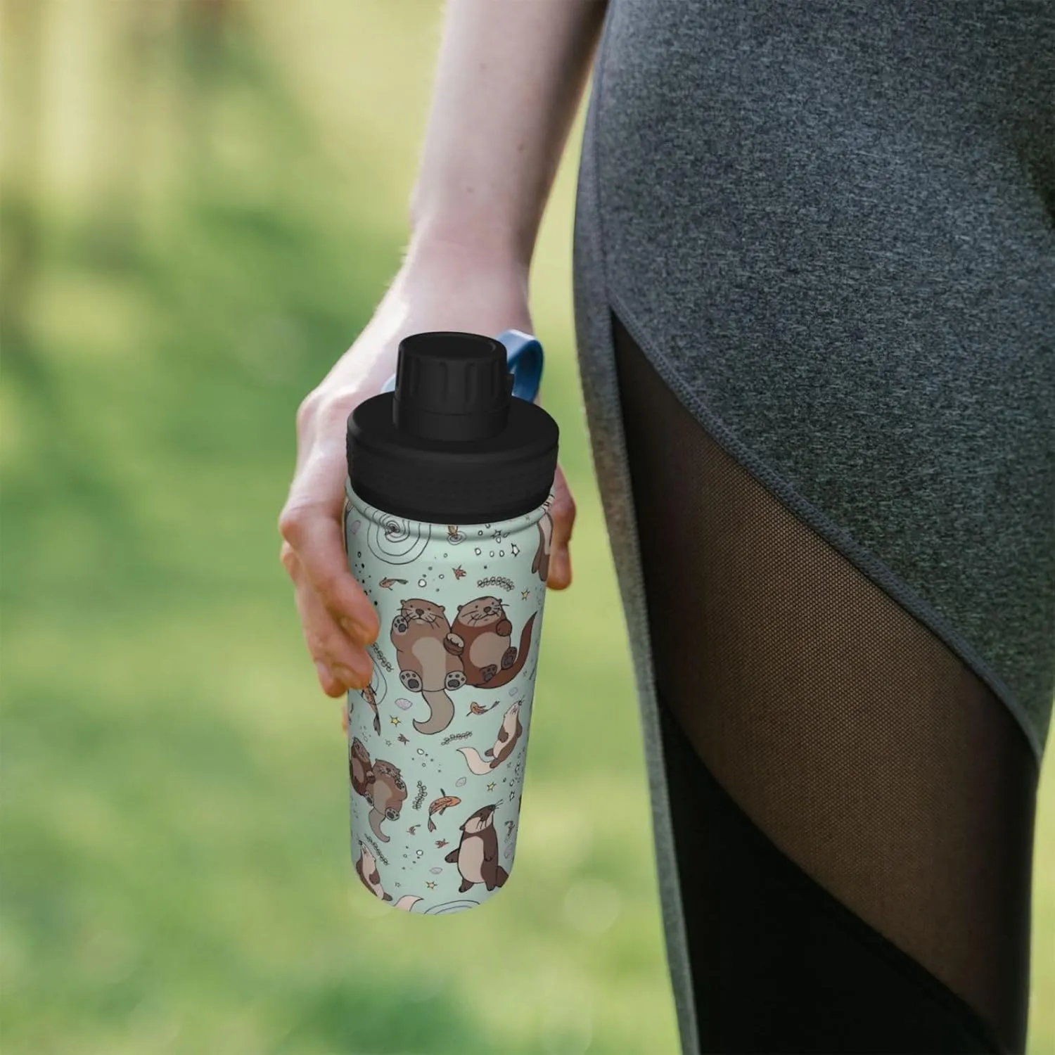 Cartoon Cute 18oz Sports Insulated Bottle For Outdoor Activities,Your Ideal Companion Staying Hydrated