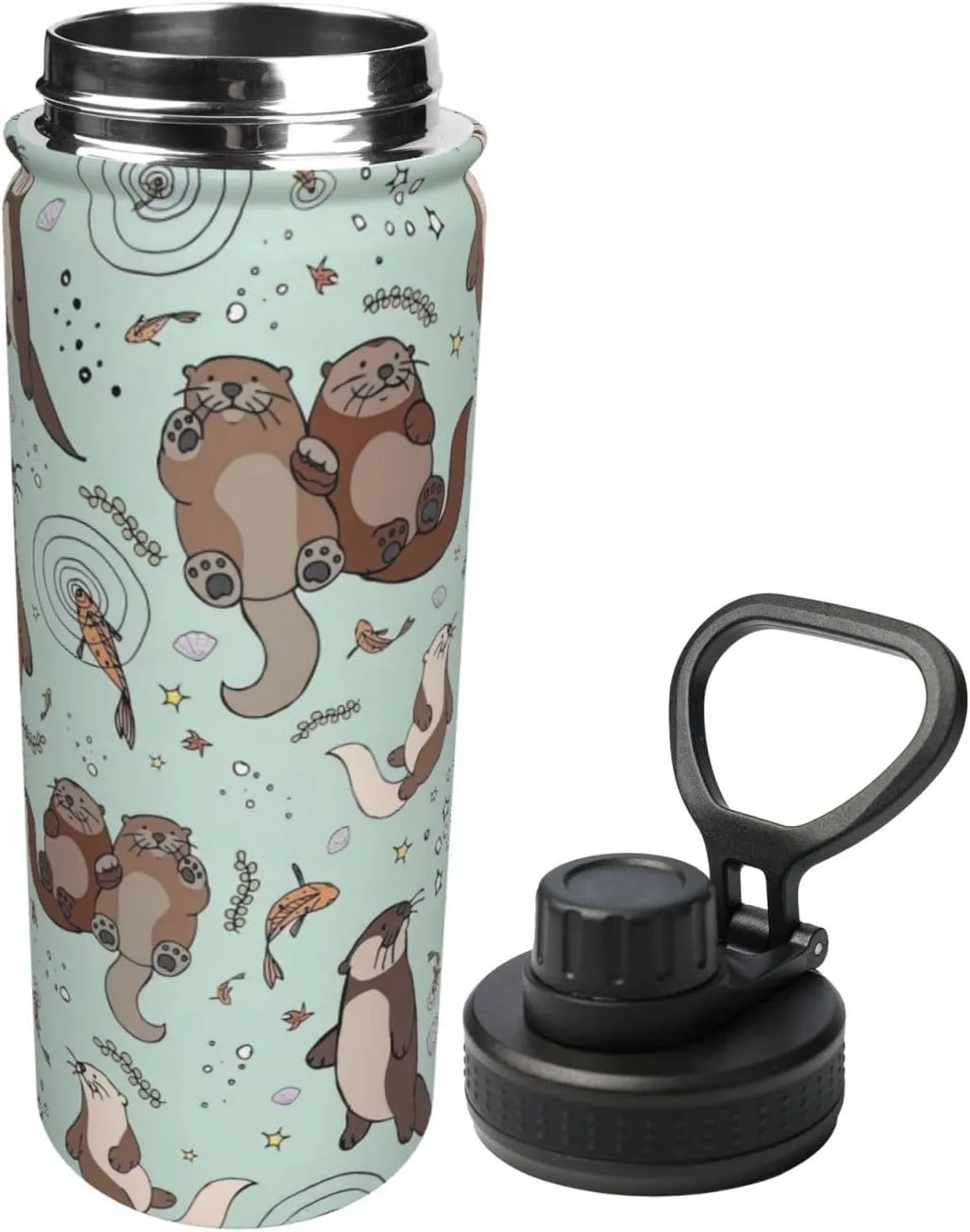 Cartoon Cute 18oz Sports Insulated Bottle For Outdoor Activities,Your Ideal Companion Staying Hydrated