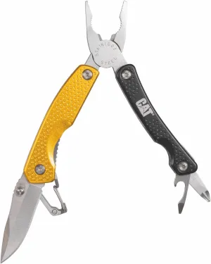 Cat 8-in-1 Multi-Pliers, Black and Yellow Handle, Multi-Function Tool - 980028