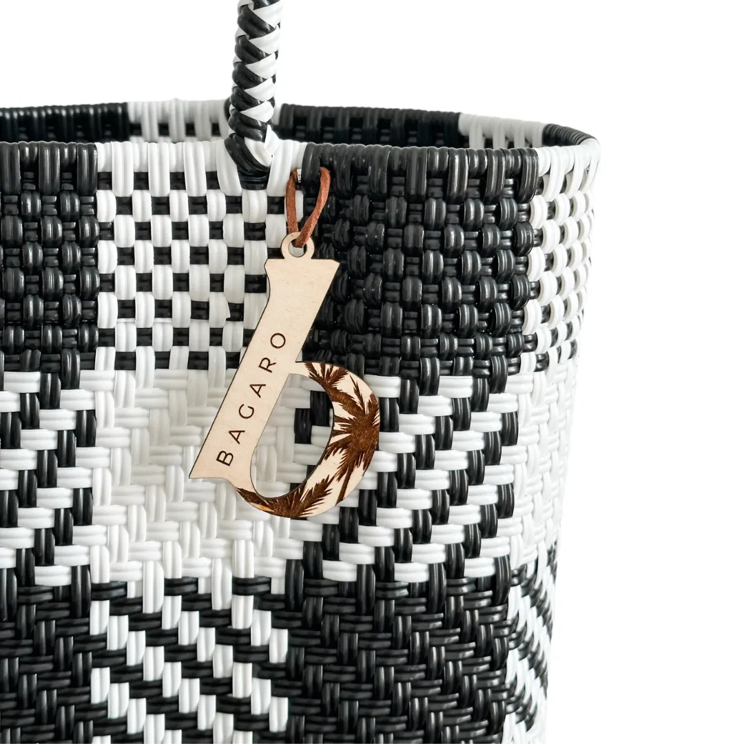 Checkers Handwoven Bag