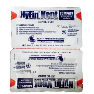 CHEST SEAL (HyFin vent twin pack)