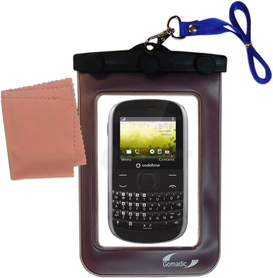 Clean and Dry Waterproof Protective case suitablefor The Vodafone VF354 / 354 to use Underwater - Unique Floating Design