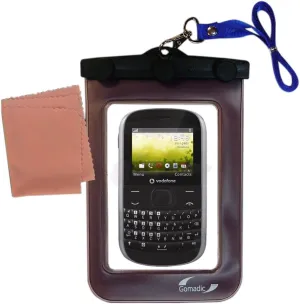 Clean and Dry Waterproof Protective case suitablefor The Vodafone VF354 / 354 to use Underwater - Unique Floating Design