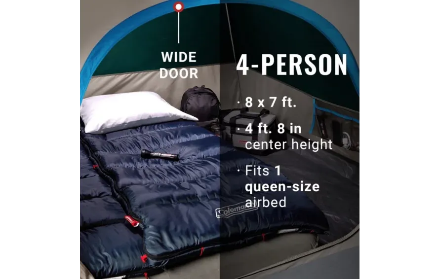 Coleman 4-Person Skydome™ Camping Tent