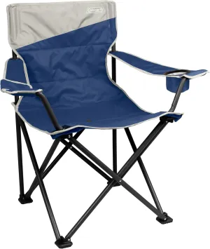 Coleman Big-N-Tall Quad Camp Chair with Cup Holder & Side Pocket, Water-Resistant XL Outdoor Seat, Supports up to 600 lbs