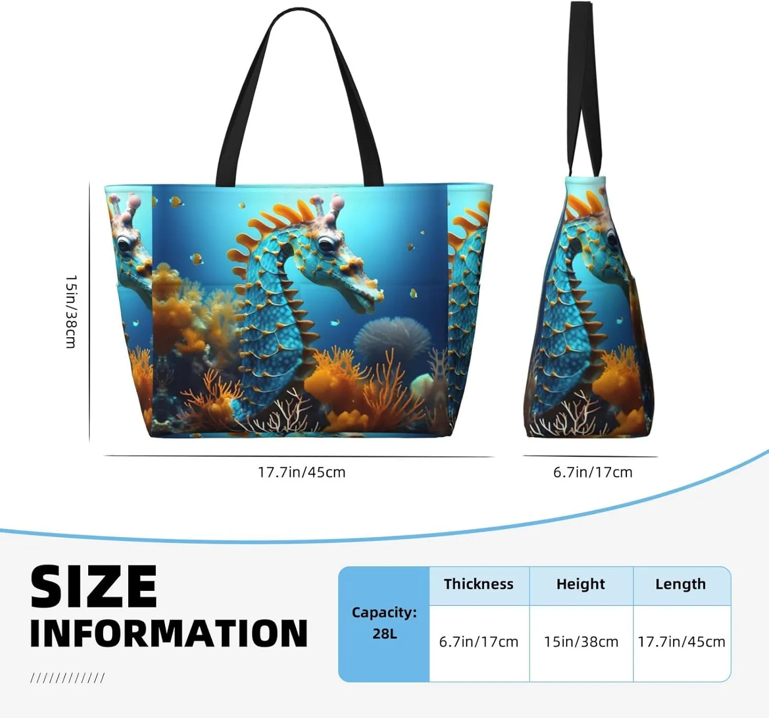 Colorful hearts portable travel bag large capacity luggage bag beach bag dry and wet separation gym bag lightweight