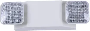Commercial Electric Rectangle 11-Watt with Ni-Cad 6.0-Volt Battery White Integrated LED Emergency Light