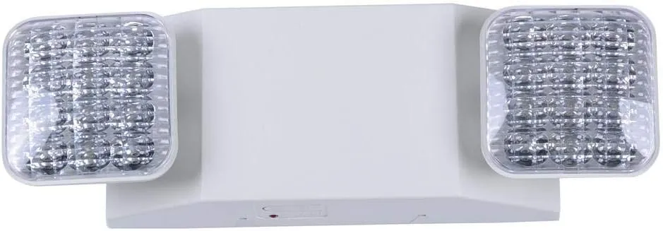 Commercial Electric Rectangle 11-Watt with Ni-Cad 6.0-Volt Battery White Integrated LED Emergency Light