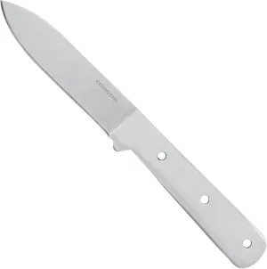 Condor Tool & Knife Kephart Blade Blank - 1075 High Carbon Steel - Knife Blanks with a Polished Finish - Product is Sold Without Sheath - 4.5 in Blade - 3.5oz