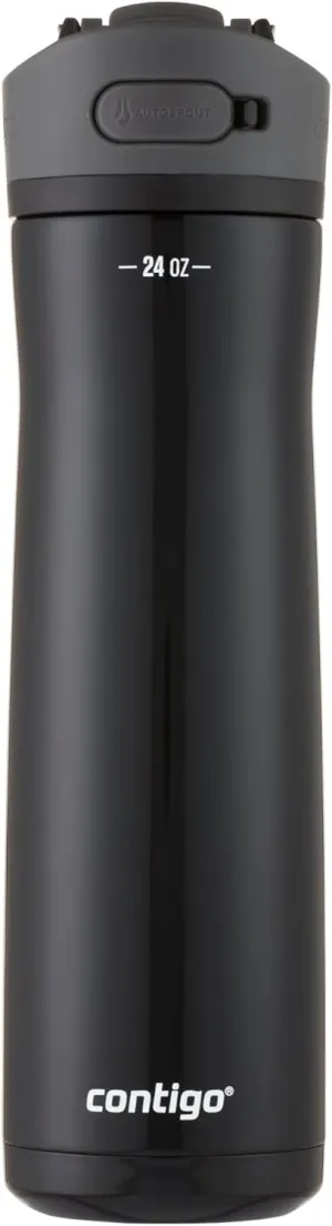 Contigo Ashland 2.0 Water Bottle with AUTOSPOUT Lid, 24oz., Licorice