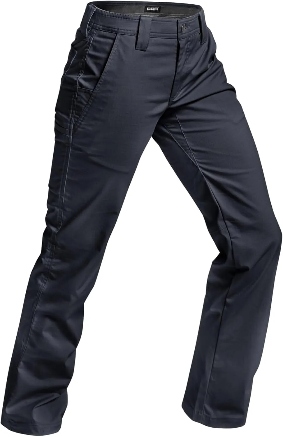 CQR Women's Flex Stretch Tactical Pants, Outdoor Hiking Pants with Pockets, Water Resistant Ripstop Work Pants