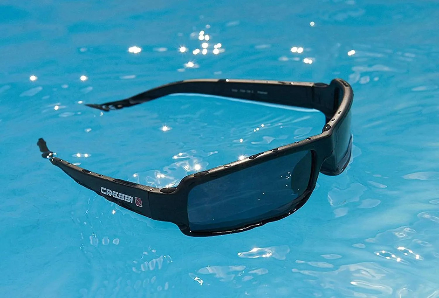 Cressi Rocker Floating, Adult Sport Buoyant Sunglasses, Polarized Lenses, Protective Case - Best for Beach Activities