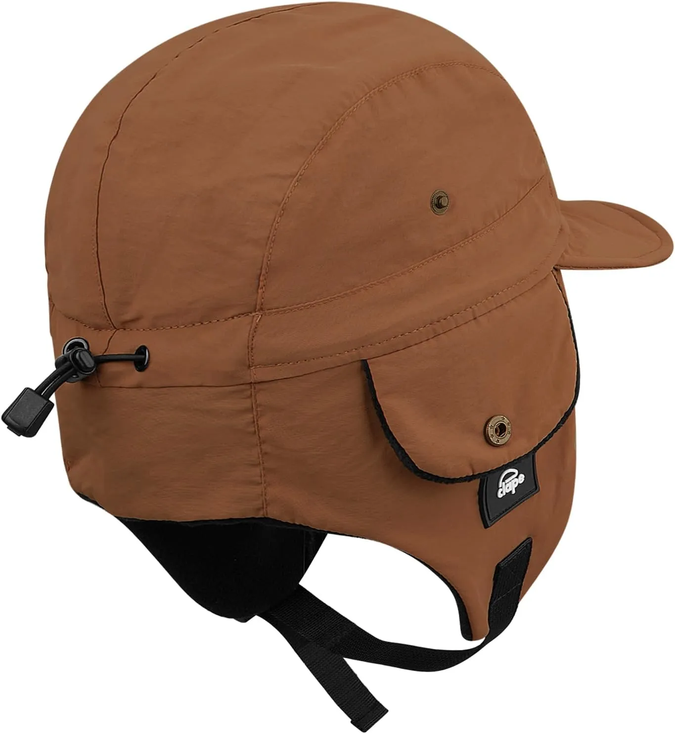 Croogo Men Hunting Ushanka Russian Hats Waterproof Snowboard Ear Flaps Trapper Trooper Hat Eskimo Ski Cap