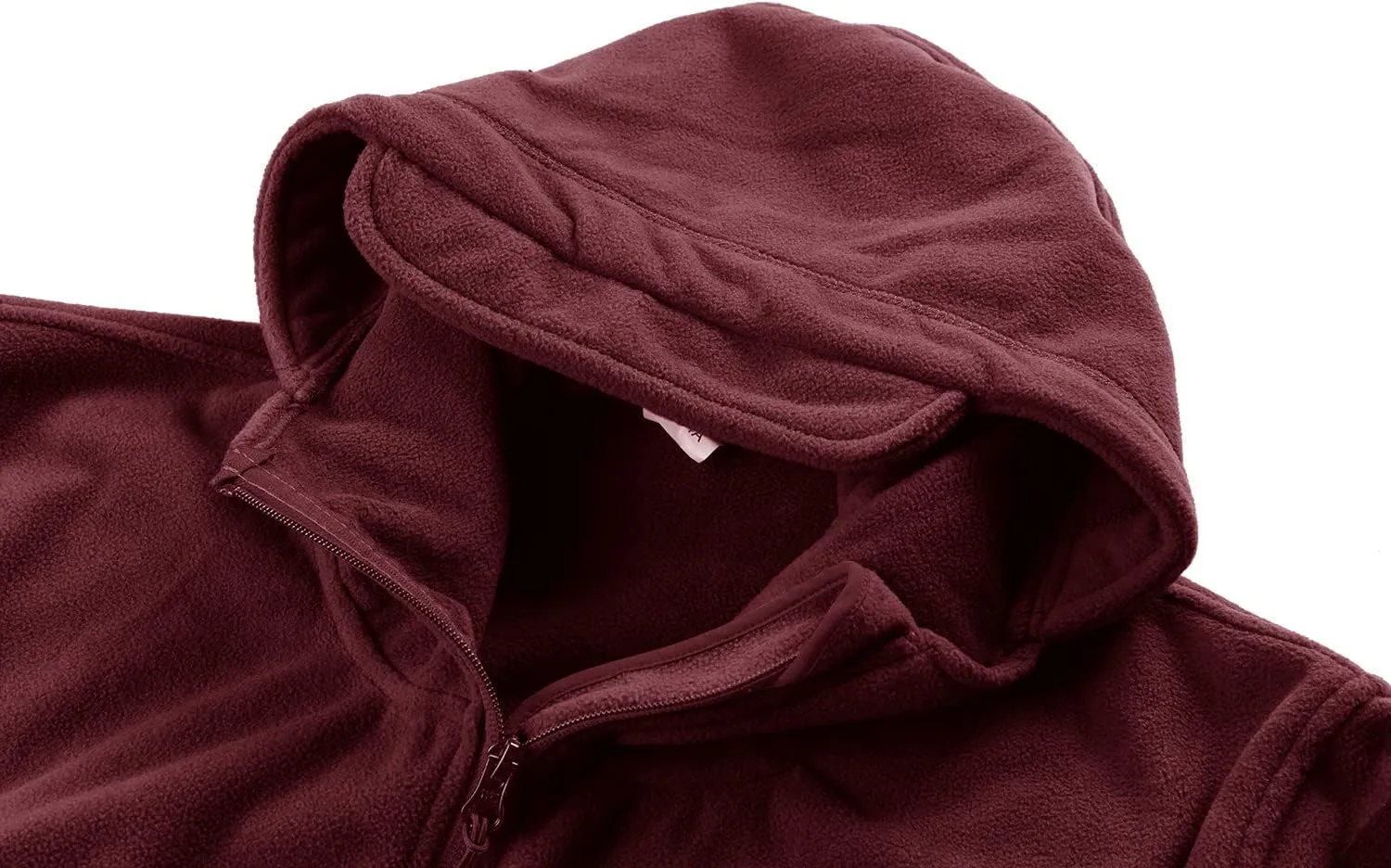 CRYSULLY Men's Military Tactical Sport Warm Fleece Hooded Outdoor Adventure Jacket Coats