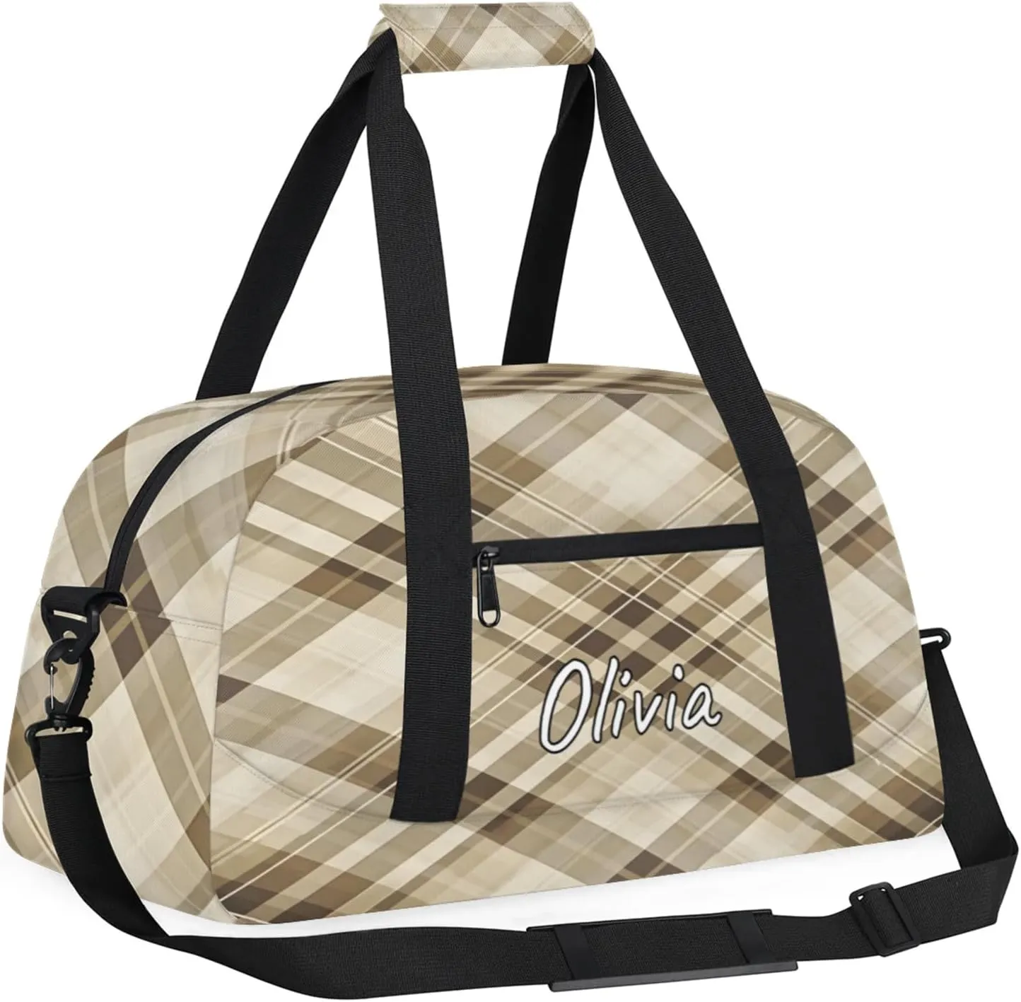 Custom Sports Gym Bag Personalized Name Travel Duffel Bag