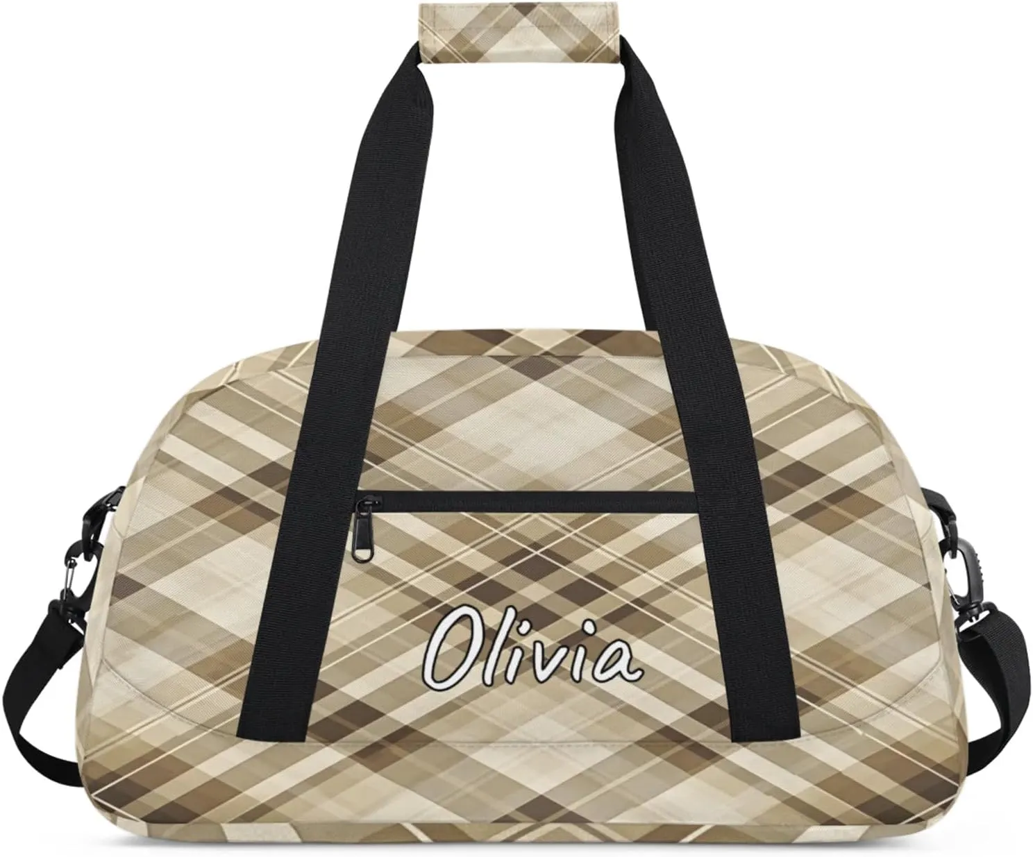 Custom Sports Gym Bag Personalized Name Travel Duffel Bag