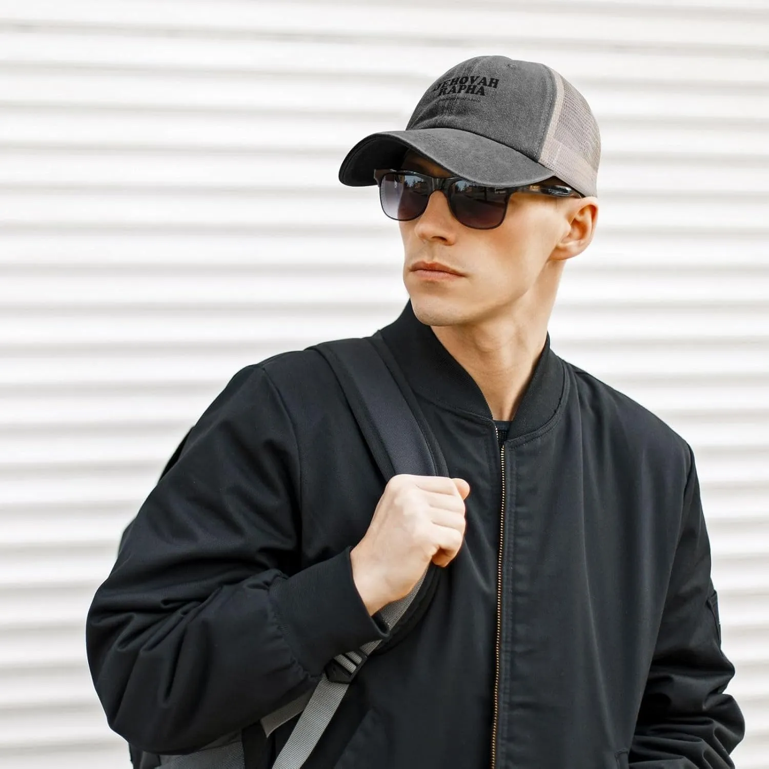 Dad Hat Jehovah Rapha The God Who Heals Trucker Hat Men Trendy Mesh Hats for Summer,Black
