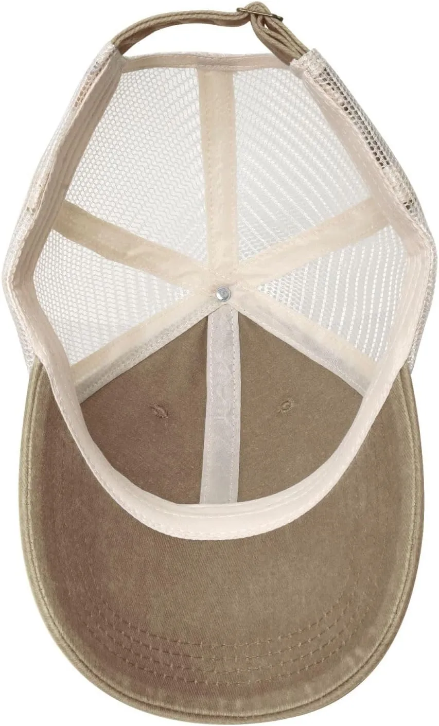 Dad Hat Jehovah Rapha The God Who Heals Trucker Hat Men Trendy Mesh Hats for Summer,Black