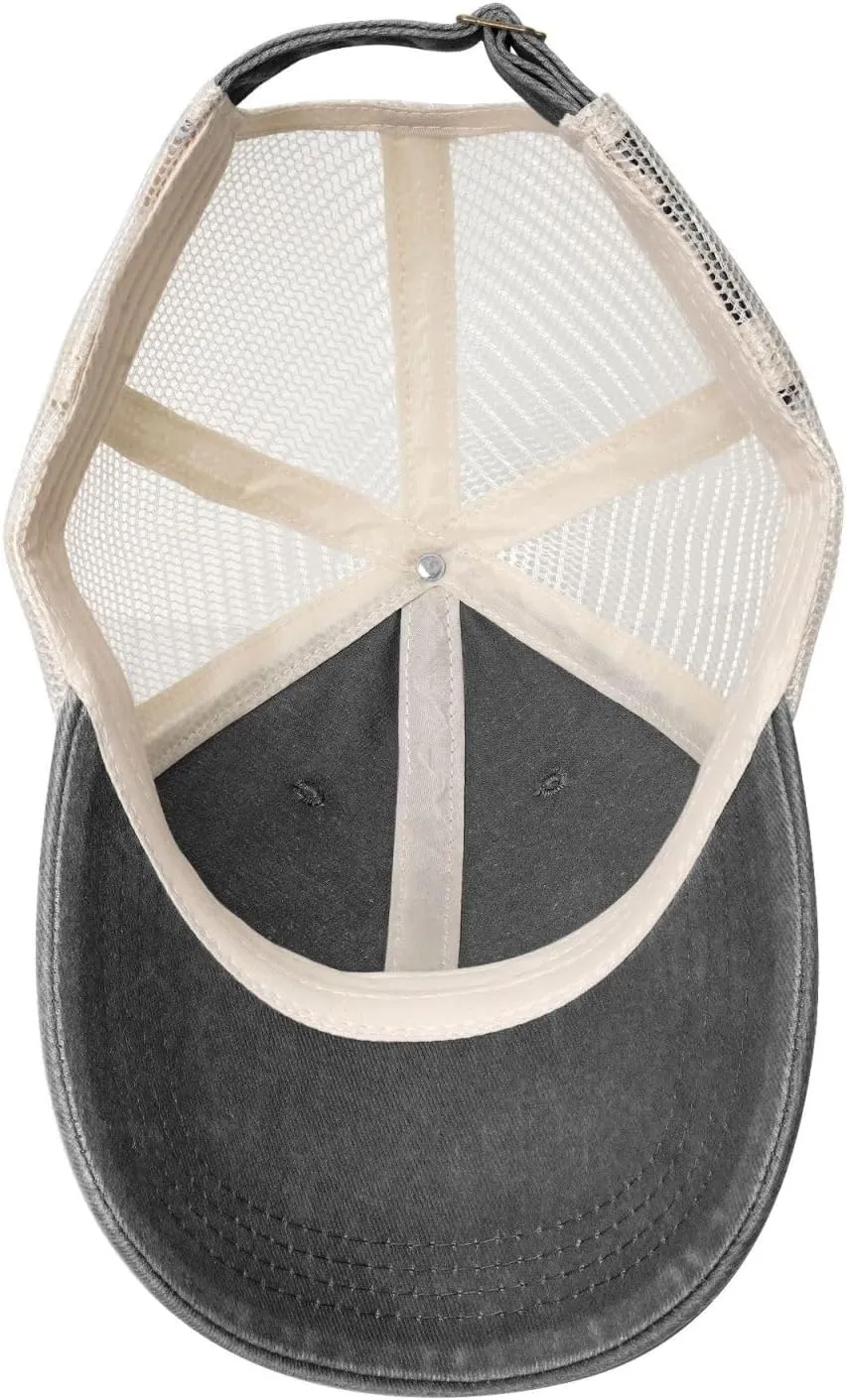 Dad Hat Jehovah Rapha The God Who Heals Trucker Hat Men Trendy Mesh Hats for Summer,Black