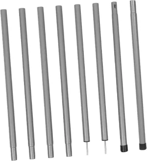 DECHOUS 2 Sets Sturdy Tent Building Poles Awning Extension Support Rods for Camping Tarp Canopy Outdoor Activities Reliable Weather Resistant Design