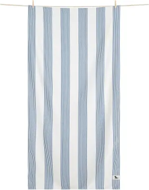 Dock & Bay Bath Towel - for Home - Quick Dry, Super Absorbent - Includes Bag - Storm Cloud, Large (160x70cm, 63"x28")