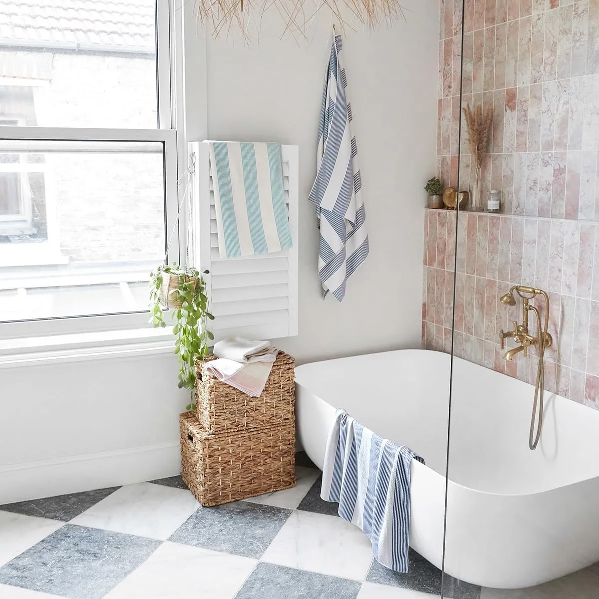 Dock & Bay Bath Towel - for Home - Quick Dry, Super Absorbent - Includes Bag - Storm Cloud, Large (160x70cm, 63"x28")