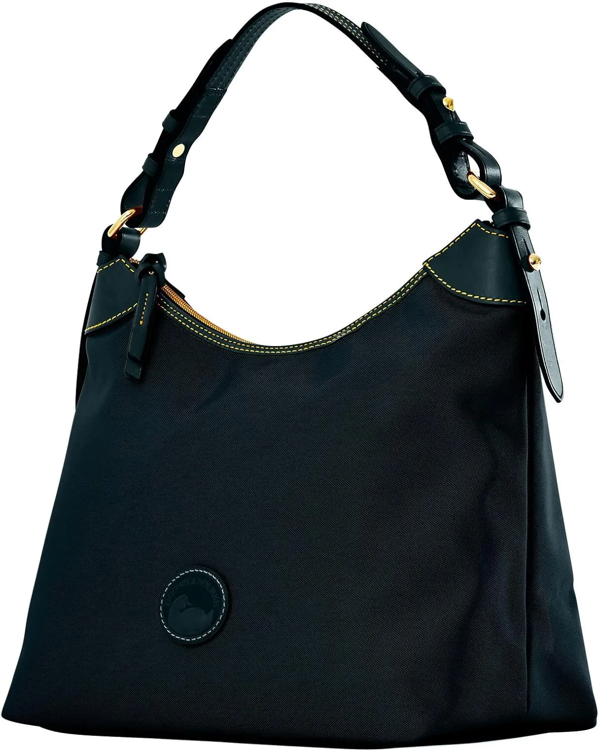 Dooney & Bourke Women's Large Erica Shoulder Bag in Nylon, with Adjustable and Detachable Shoulder Strap