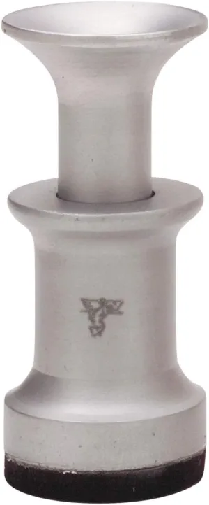 Dr. Slick Hair Stacker, (Small) 1-3/4", Matte Satin, w/Padded Base, Aluminum
