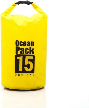 Dry Bag Backpack Waterproof Shoulder Bag Swimming Bag Camping Bag Stream Tracing Bag Drifting Barrel Floating Bag PVC High Waterproof High Frequency Seaming Outdoor Sports Bag for Men/Women