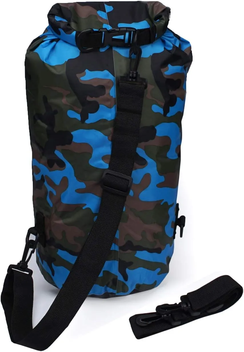 Dry Bag Waterproof, Floating and Lightweight Bags for Kayaking, Boating, Fishing, Swimming and Camping with Waterproof Phone Case