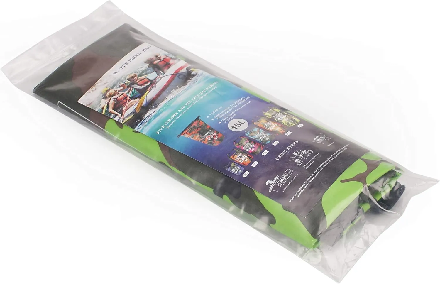 Dry Bag Waterproof, Floating and Lightweight Bags for Kayaking, Boating, Fishing, Swimming and Camping with Waterproof Phone Case