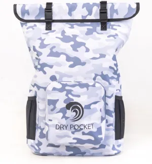 Dry Pocket Magnaguard 25L Thermoplastic Polyurethane (TPU) Auto-Sealing Floating Dry Bag, Waterproof up to 100 Feet (Snow Camo)