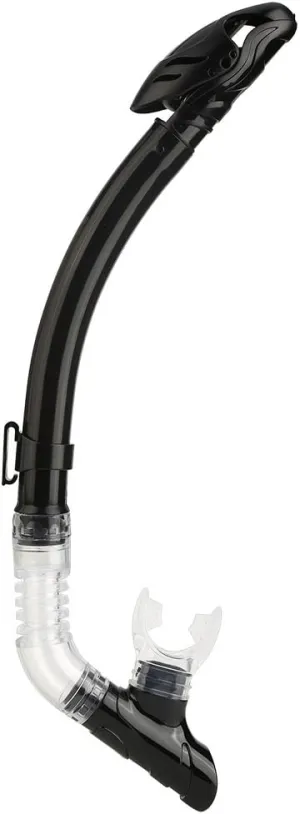 Dry Snorkel, Scuba Diving Snorkeling Tube Easy Breath Comfortable Silicone Mouthpiece One Way Purge Valve Equipment for Adults Youth Freediving Spearfishing Lap Swimming Training Pool Open Water