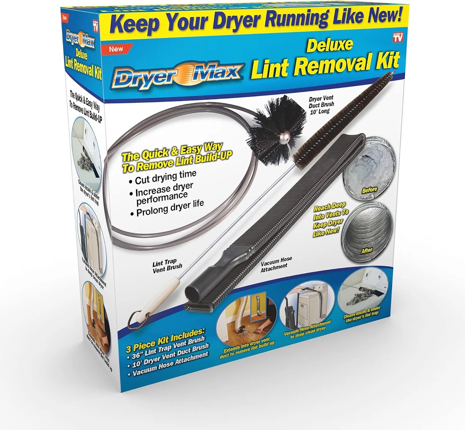 Dryer Kit Lint Remover