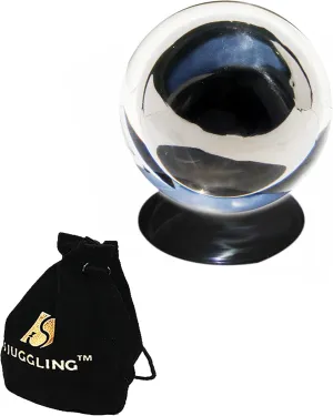 DSJUGGLING 75mm Fushigi Floating Illusion Contact Juggling Ball, 3" Professional Magic Gravity Ball Novelty Floating Sphere for Stage Performances
