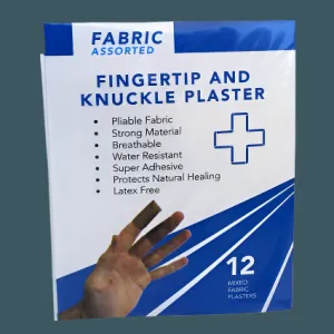 DTS Medical Fingertip and Knuckle First Aid Kit Plasters 12 pack