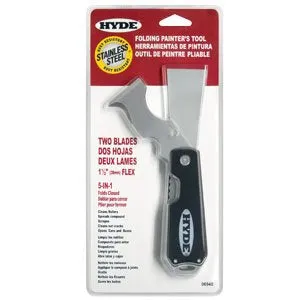 Dual Blade Folding Painters Tool