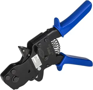 EFIELD Pex Ratchet Cinch Clamp Tool for Stainless Steel Rings from SIZE 3/8"-1" Meet ASTM2098