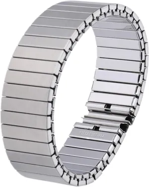 Elastic Stainless Steel Watch Band 20mm Universal Replacement Retractable Wristband for Smart Watch Men Women Metal Watch Band