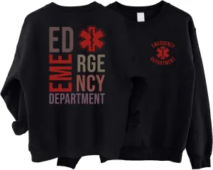 Emergency Department Sweatshirt RN Vintage Sweatshirt, Emergency Department Shirt, ER Sweater, Emergency Room Tech