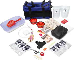 Emergency Zone - Cat Emergency Survival Kit - Bug Out, Emergency, Travel Kits, First Aid - Deluxe