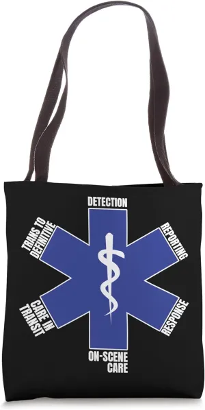 EMT EMS Paramedic AMR Detection Tote Bag