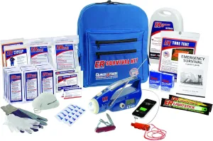 ER Emergency Ready 2 Person Ultimate Deluxe Backpack Survival Kit, SKBP2DD