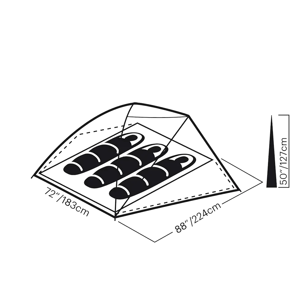 Eureka Midori 3 Person Tent