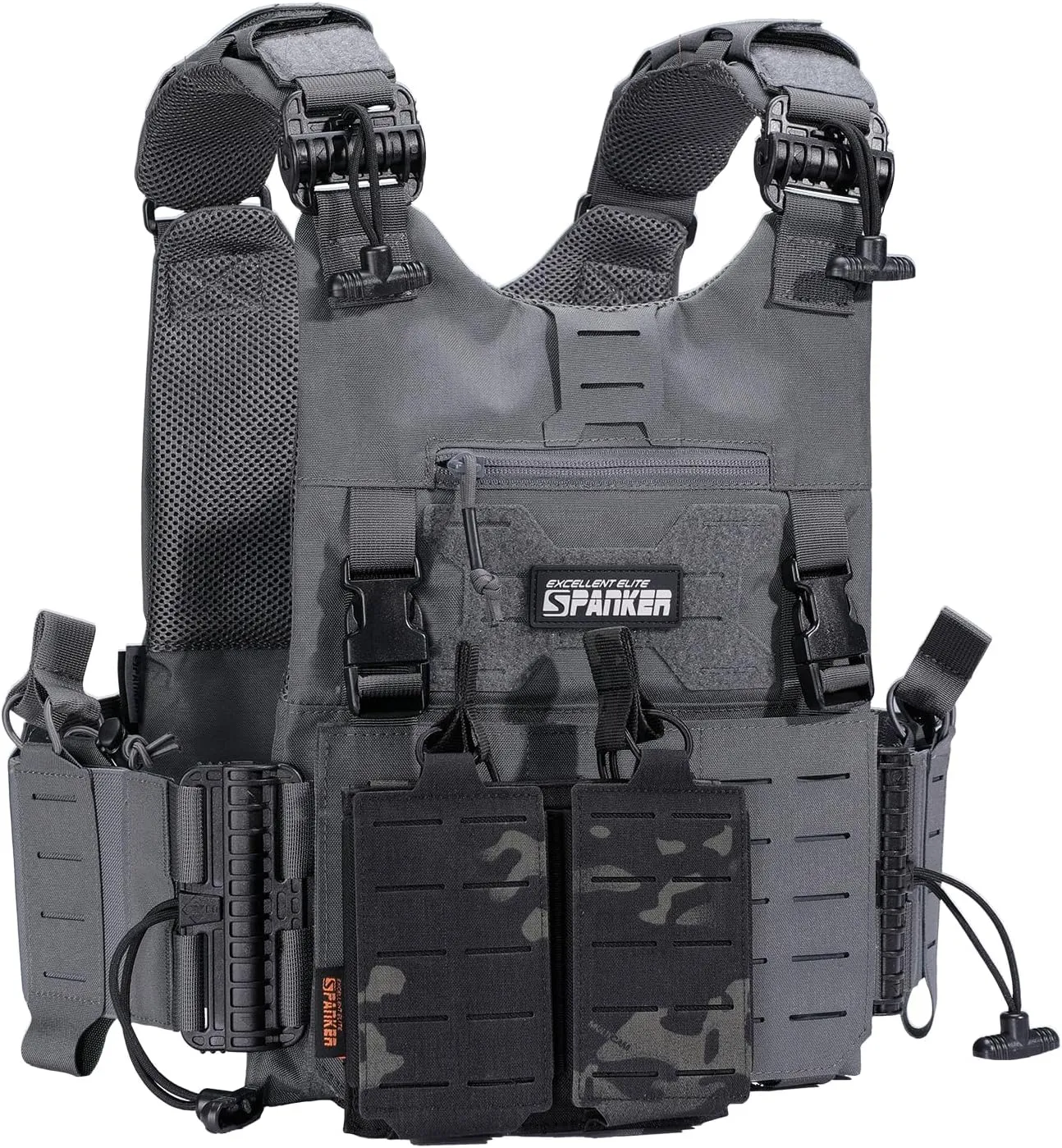 EXCELLENT ELITE SPANKER Tactical Mag Pouch Open-Top Single/Double/Triple Molle Magazine Pouch for Magazines M4 M16 AR-15 5.56