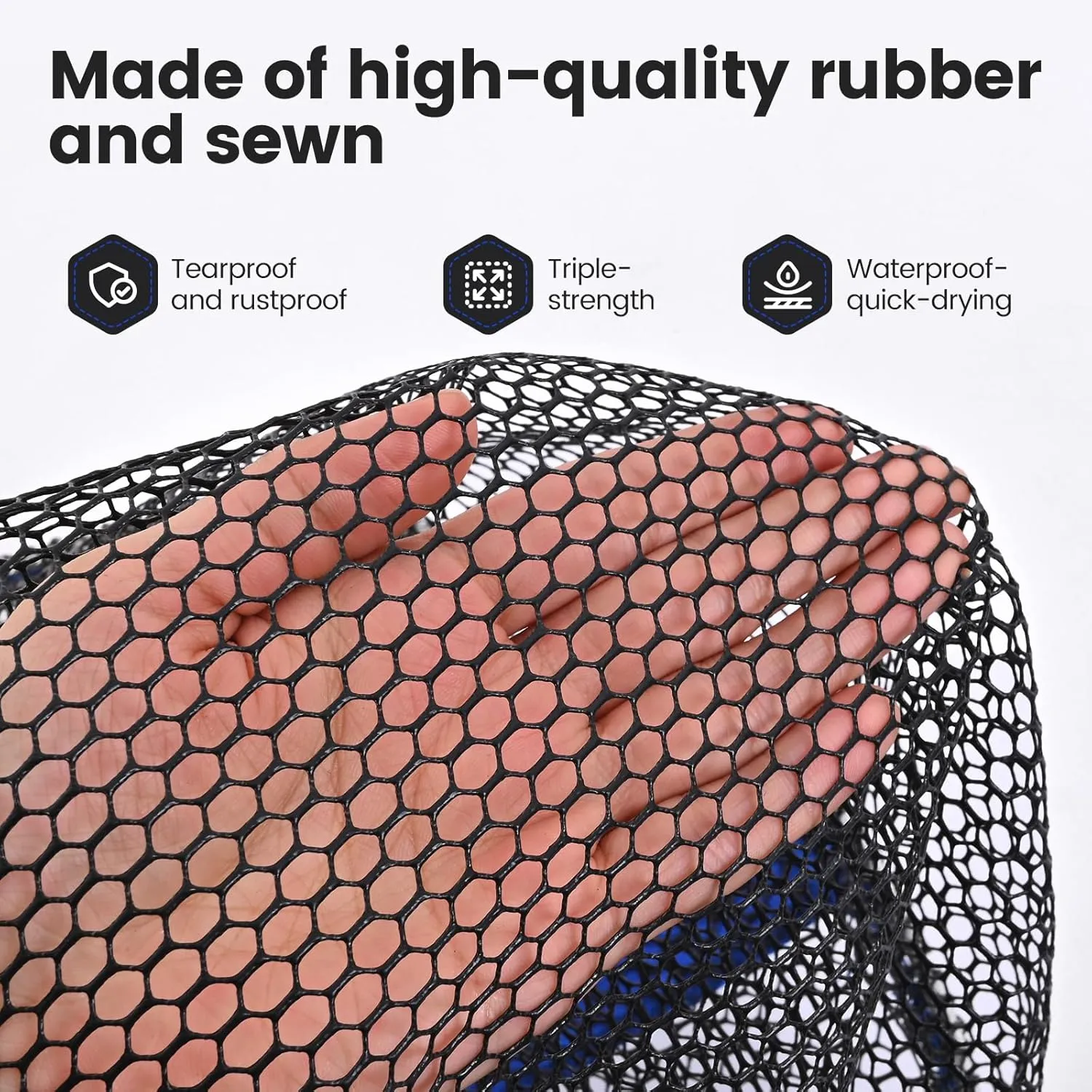 Extra Large Floating Fish Basket for Live Caught Fish, Foldable Fishing Basket with Kayak Livewell Fishing