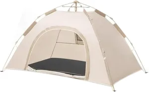 Family Tents for Camping, Backpacking Tent, Lightweight Outdoor Tent, Thickened Wind and Rainproof, Easy Setup, for Hiking, Beach